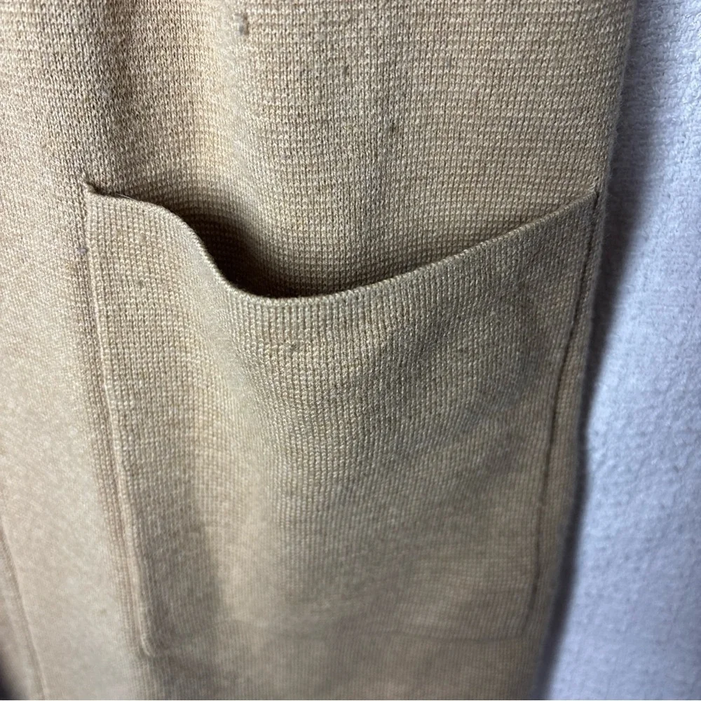 J. Crew Women's Tan‎ Open-Front Blazer